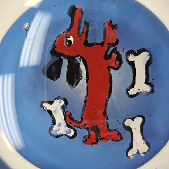 Vintage Art glass Dauchund paperweight - Picture 2 of 6